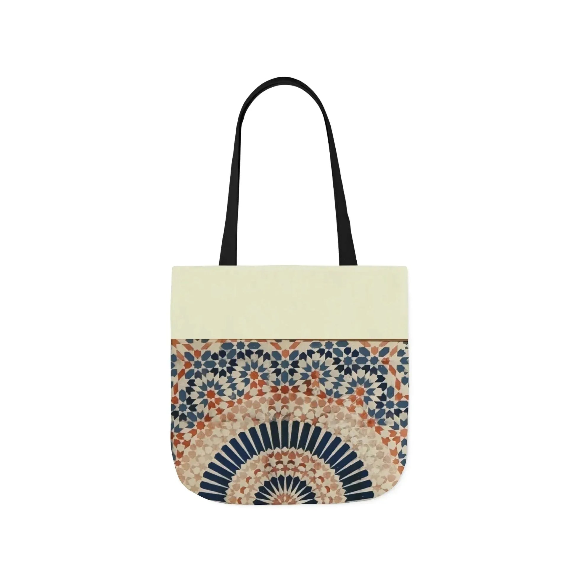 Moroccan Design Tote Bag, 3-Color Straps book cover