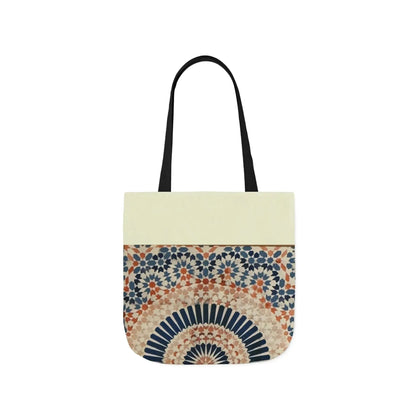 Moroccan Design Tote Bag, 3-Color Straps book cover