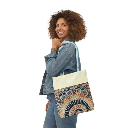 Moroccan Design Tote Bag, 3-Color Straps book cover