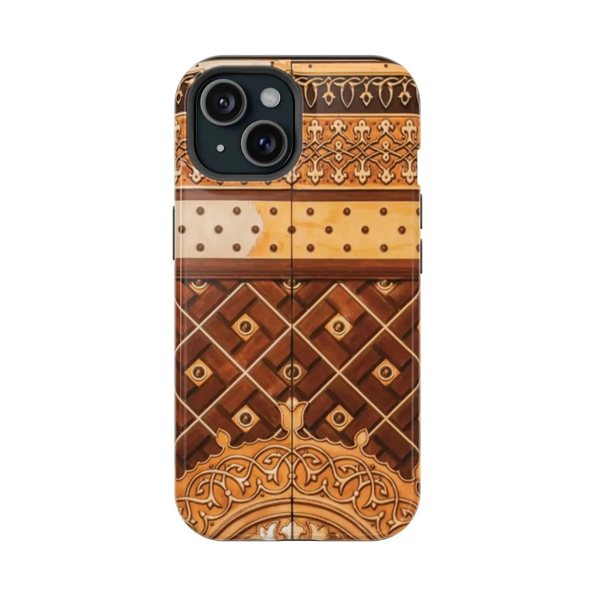 Masjid Al Nabawi Door Design Iphone Magnetic Tough Cases book cover