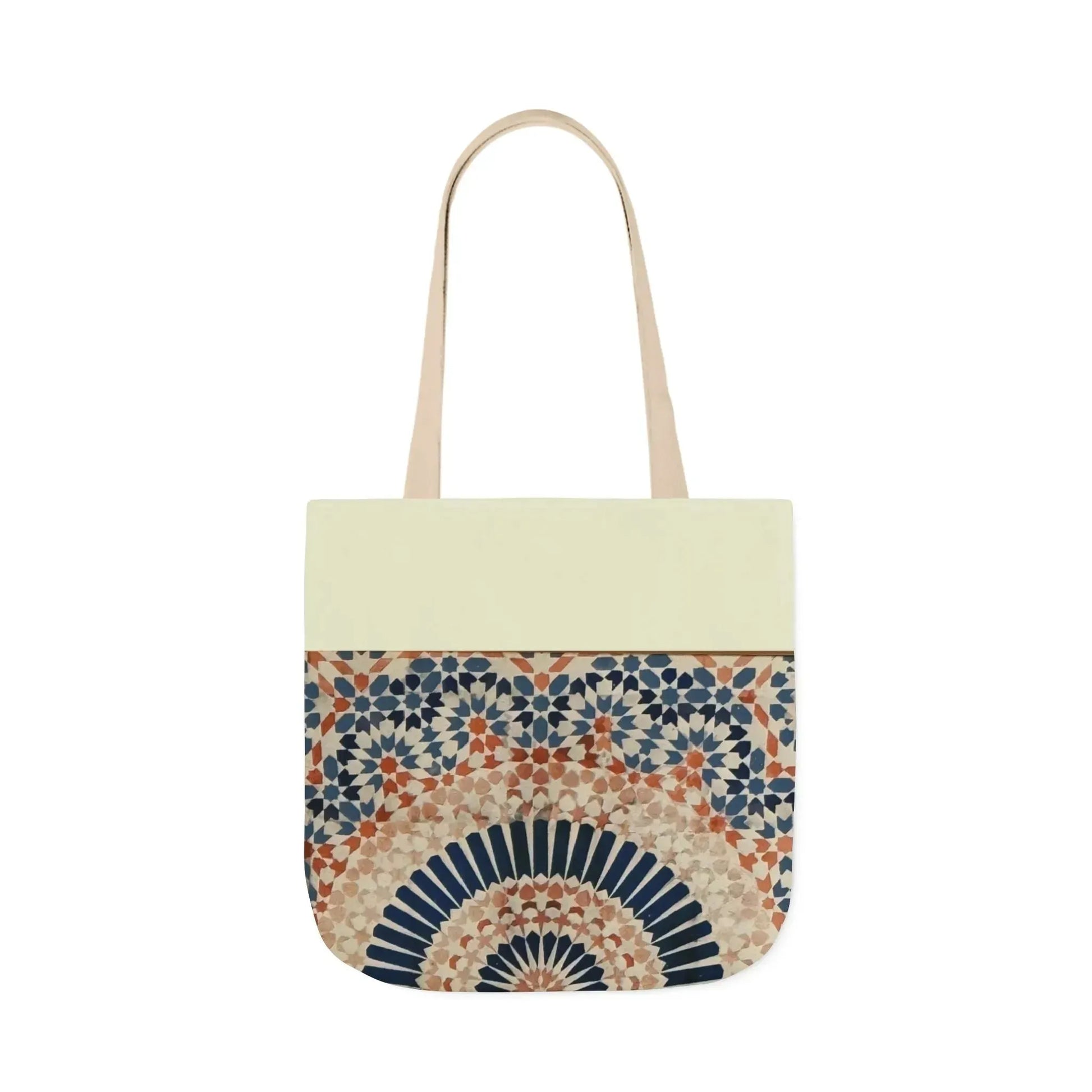 Moroccan Design Tote Bag, 3-Color Straps book cover