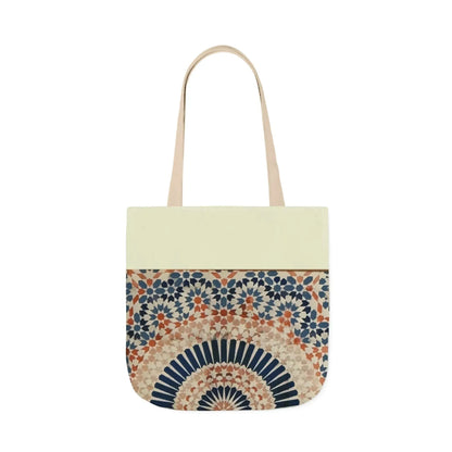 Moroccan Design Tote Bag, 3-Color Straps book cover