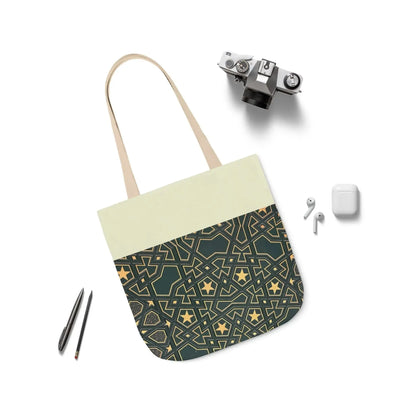 Masjid Al Haram Door Canvas Tote Bag, 2-Color Straps book cover