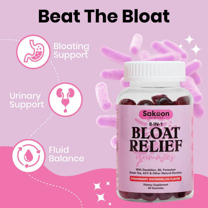 Bloating Relief Gummies | Natural Anti-Bloat & Digestion Support | Sakoon