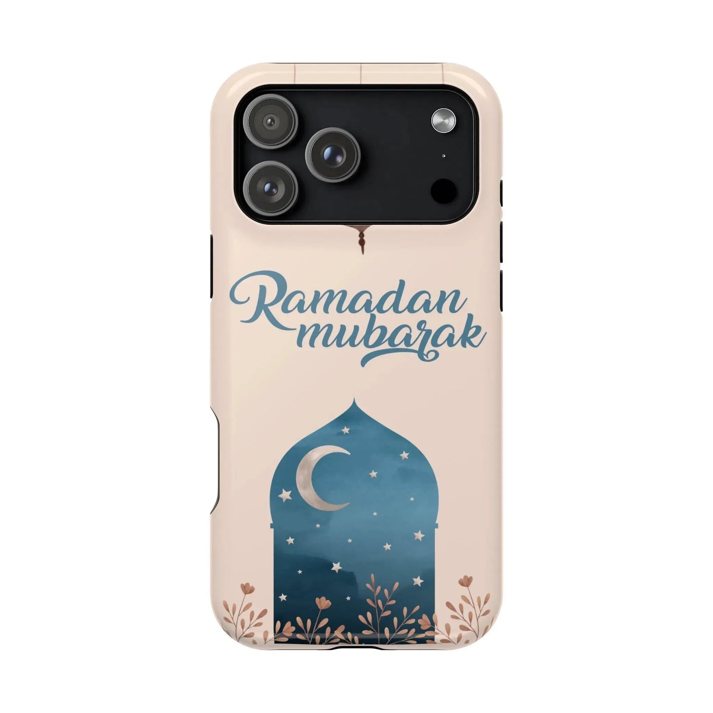 Ramadan Mubarak Design - Iphone Magnetic Tough Case book cover