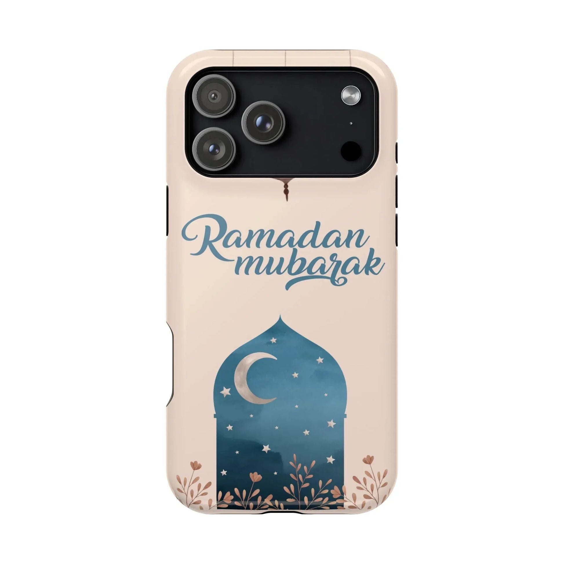 Ramadan Mubarak Design - Iphone Magnetic Tough Case book cover