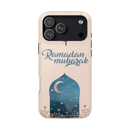 Ramadan Mubarak Design - Iphone Magnetic Tough Case book cover