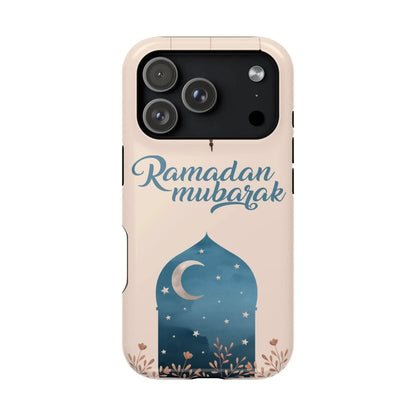 Ramadan Mubarak Design - Iphone Magnetic Tough Case book cover
