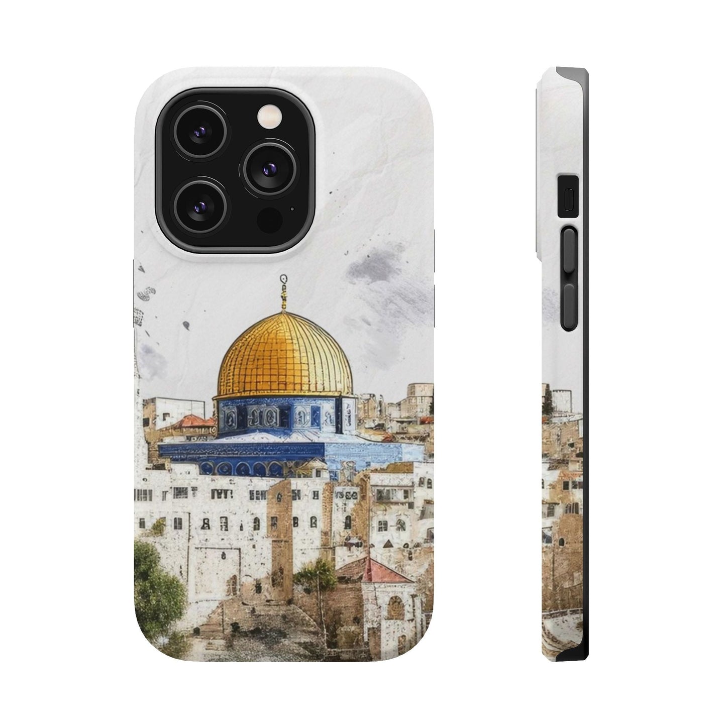 Jerusalem City  2 Design Iphone Magnetic Tough Case