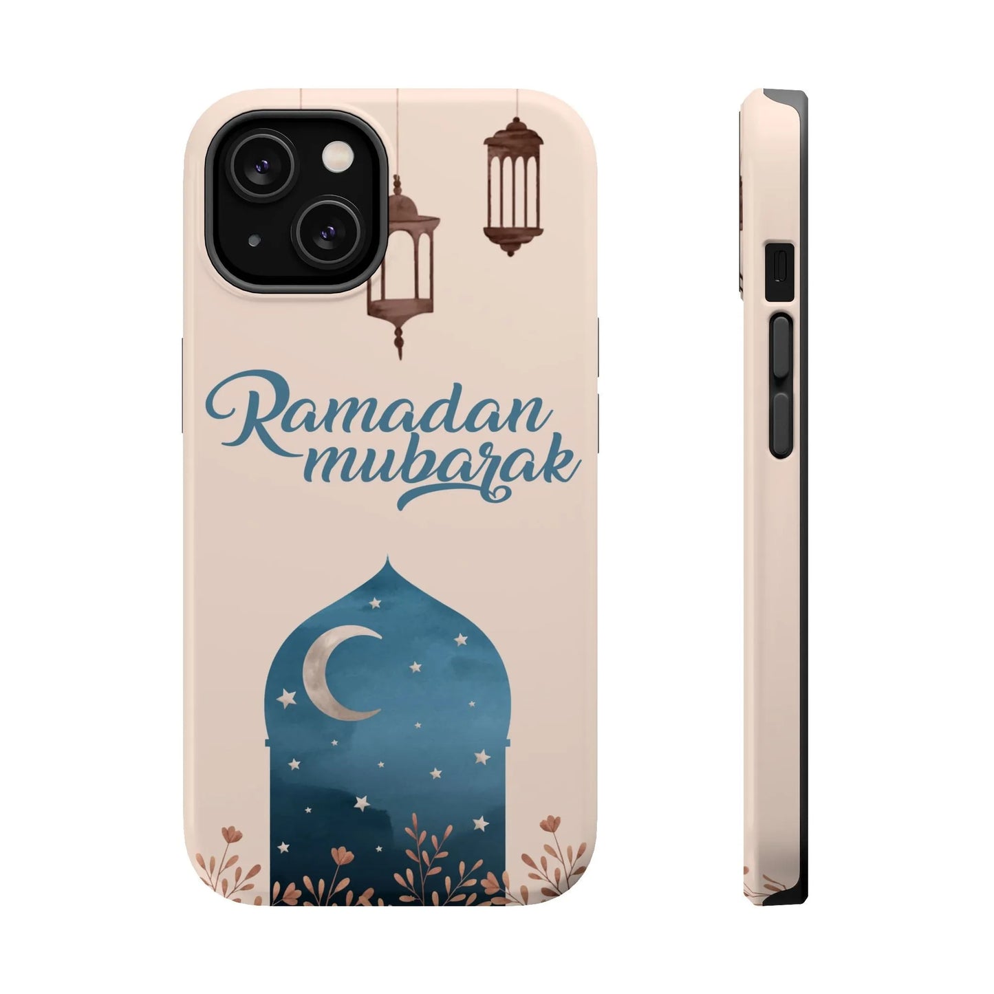 Ramadan Mubarak Design - Iphone Magnetic Tough Case book cover