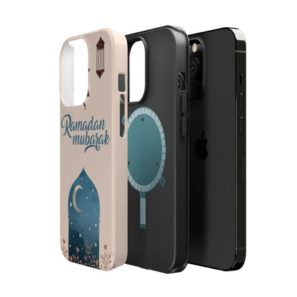 Ramadan Mubarak Design - Iphone Magnetic Tough Case book cover