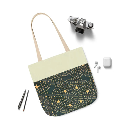 Masjid Al Haram Door Canvas Tote Bag, 2-Color Straps book cover