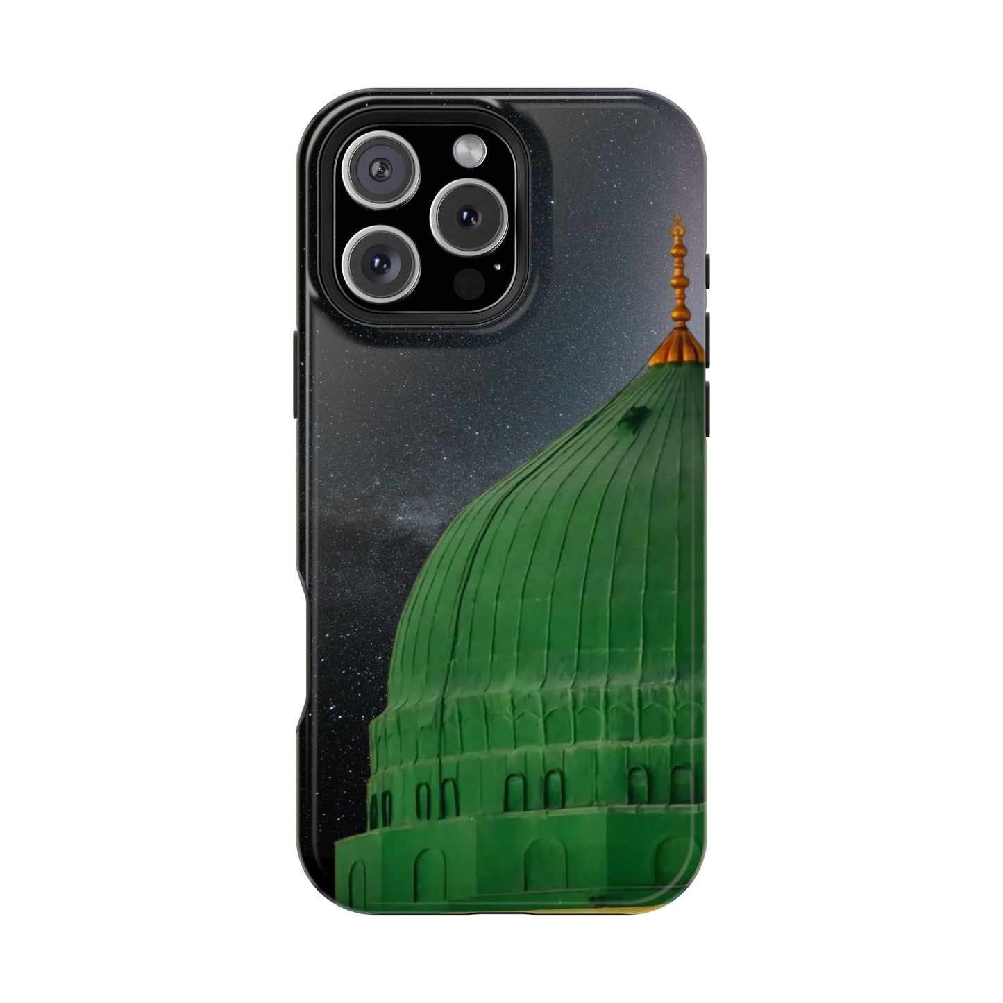 Green Dome  Design Iphone Magnetic Tough Cases