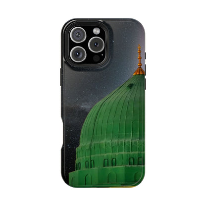 Green Dome  Design Iphone Magnetic Tough Cases