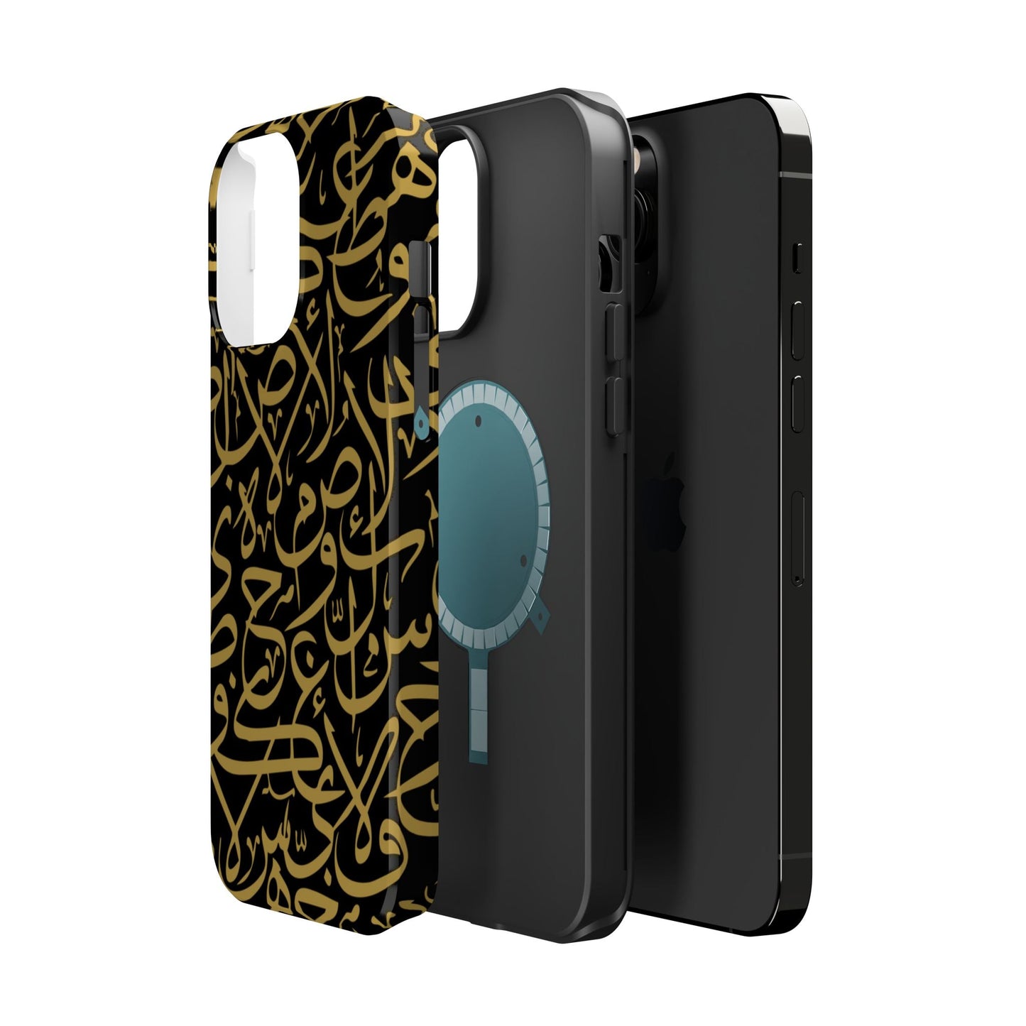 Black and Gold Arabic Letters  Iphone Magnetic Tough Cases