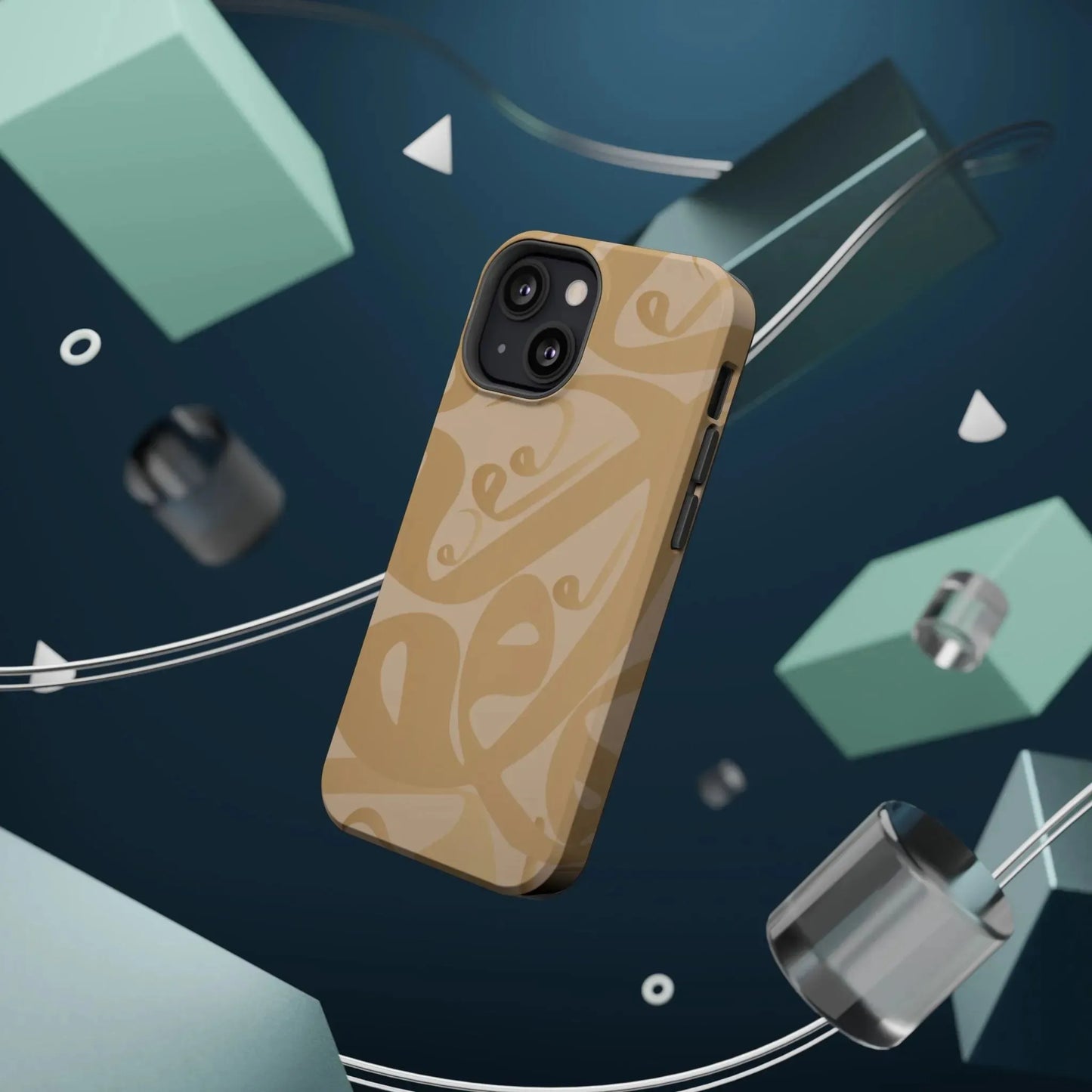 Waw " Design - Iphone Magnetic Tough Case book cover