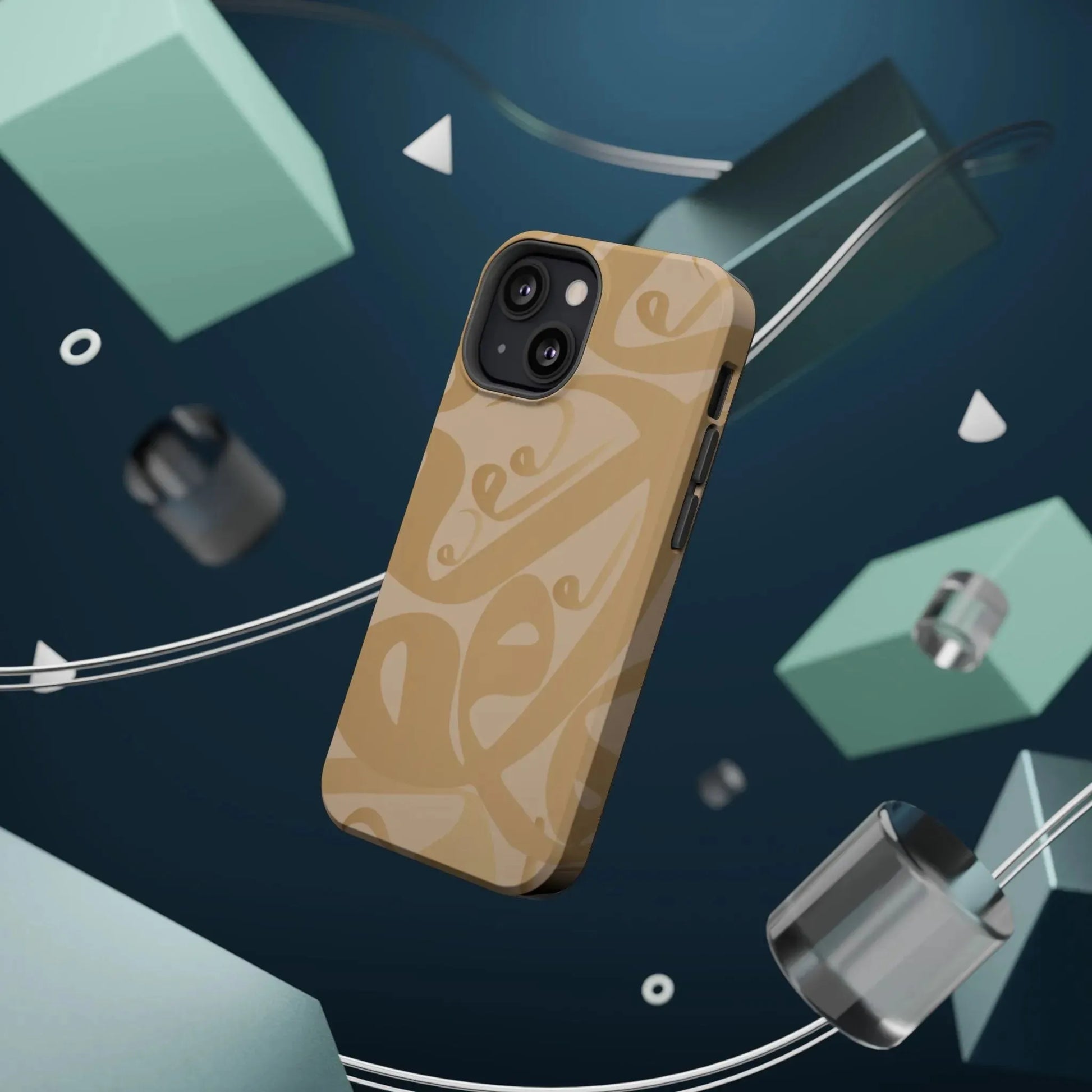 Waw " Design - Iphone Magnetic Tough Case book cover