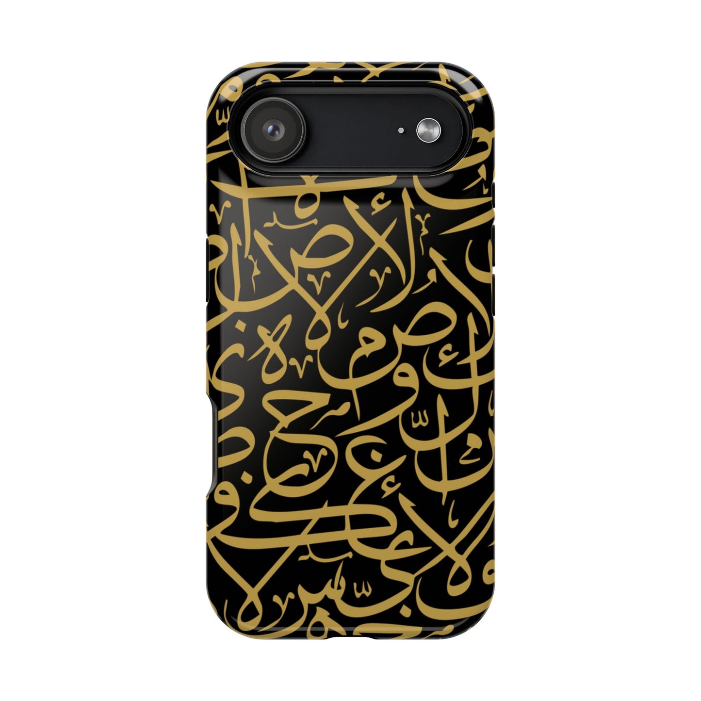 Black and Gold Arabic Letters  Iphone Magnetic Tough Cases