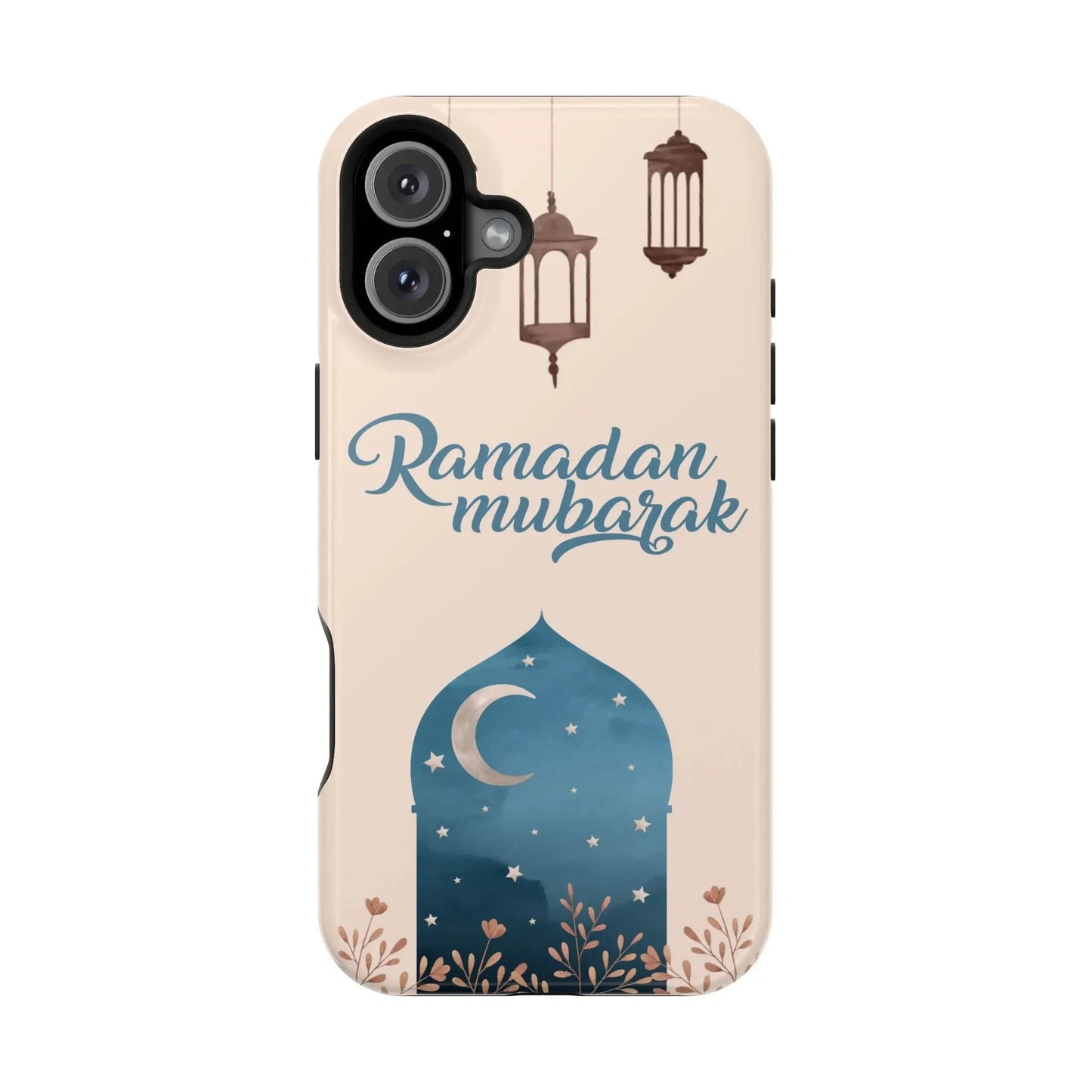 Ramadan Mubarak Design - Iphone Magnetic Tough Case book cover