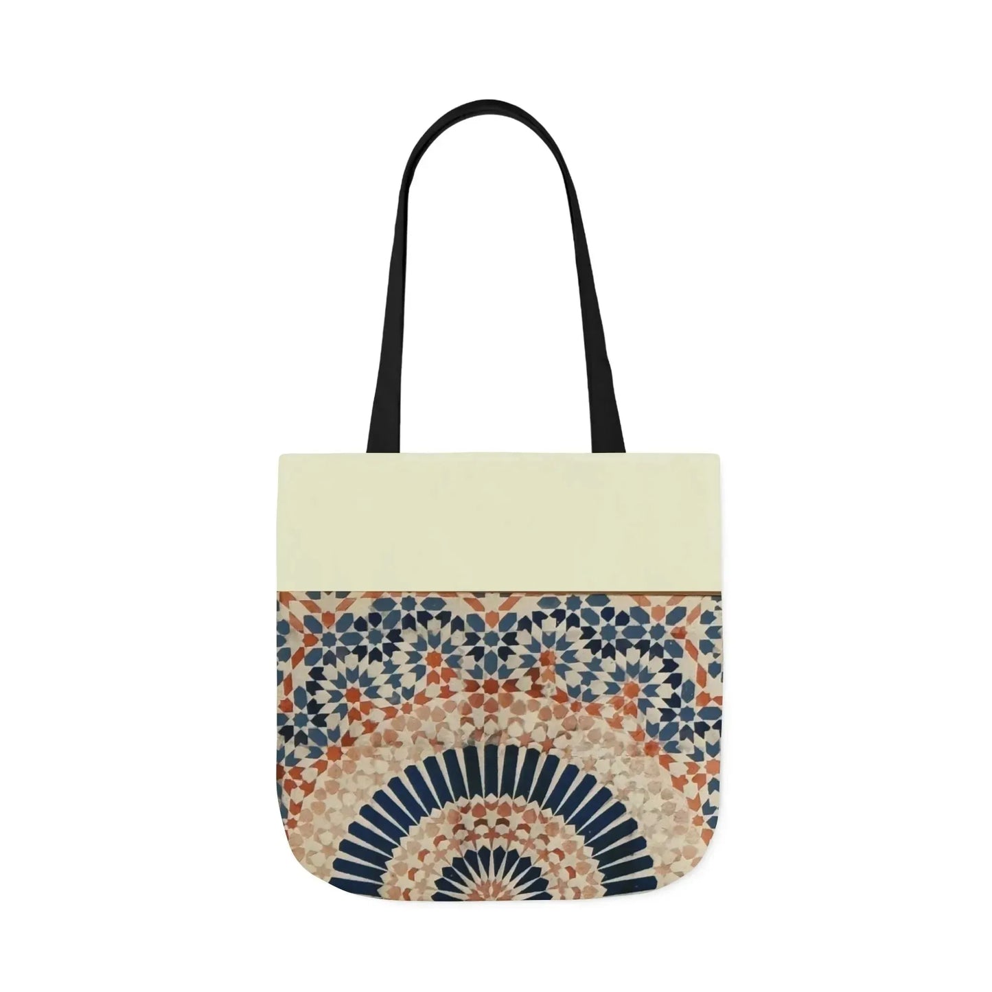 Moroccan Design Tote Bag, 3-Color Straps book cover