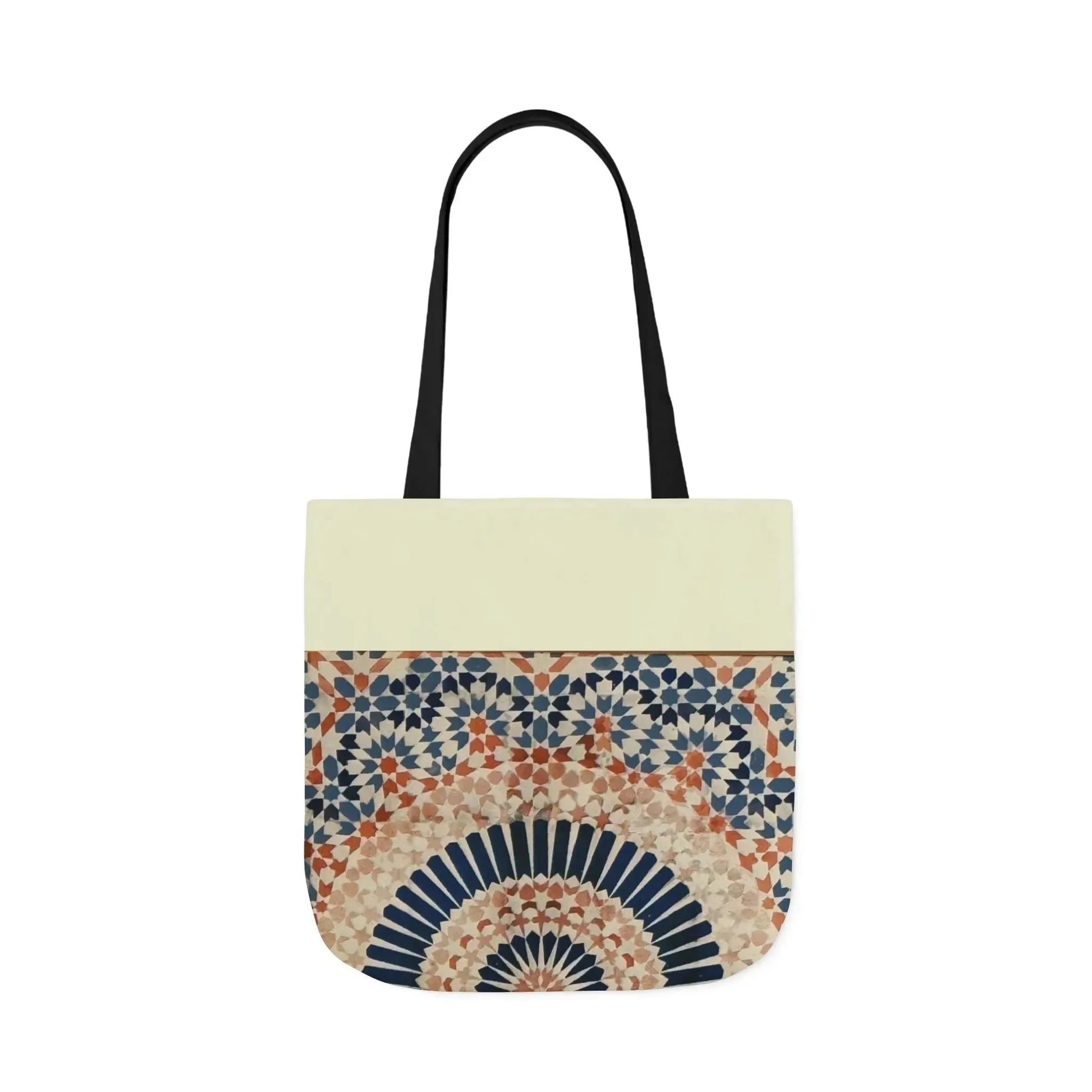 Moroccan Design Tote Bag, 3-Color Straps book cover