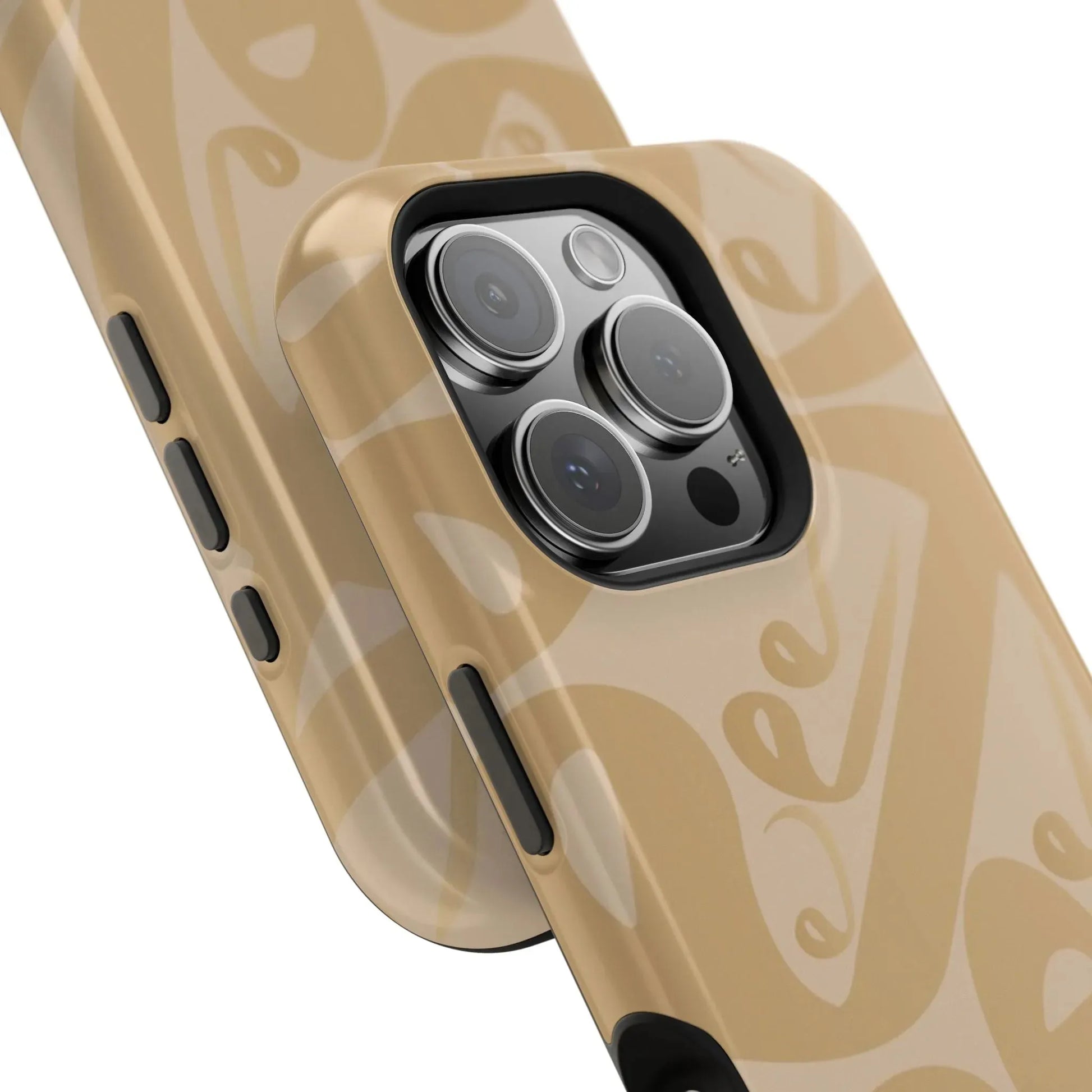 Waw " Design - Iphone Magnetic Tough Case book cover