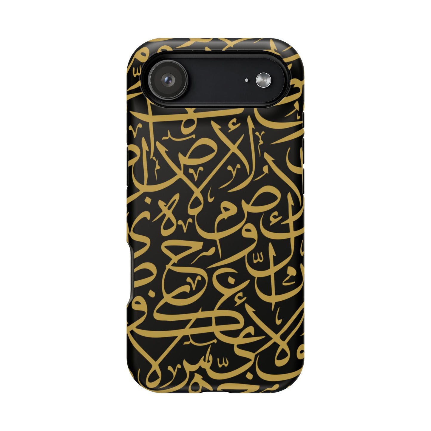 Black and Gold Arabic Letters  Iphone Magnetic Tough Cases