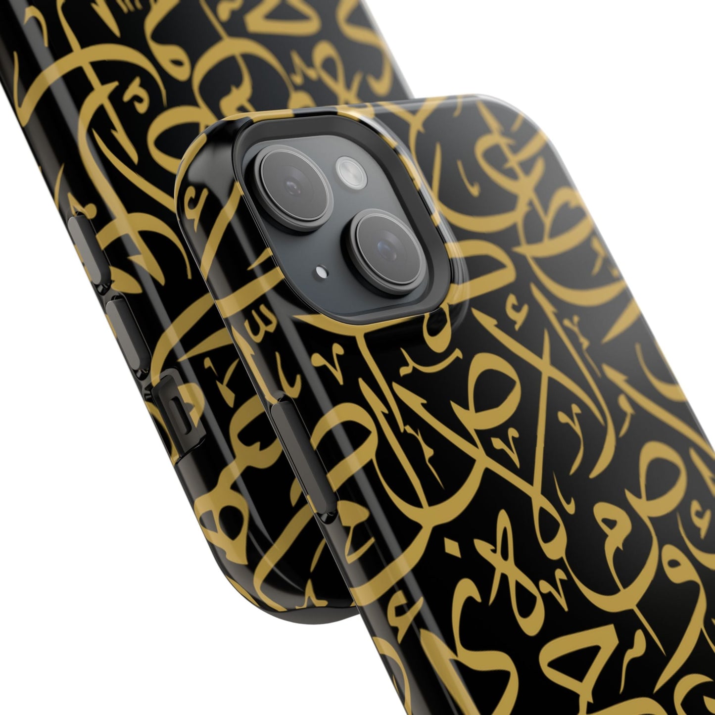 Black and Gold Arabic Letters  Iphone Magnetic Tough Cases