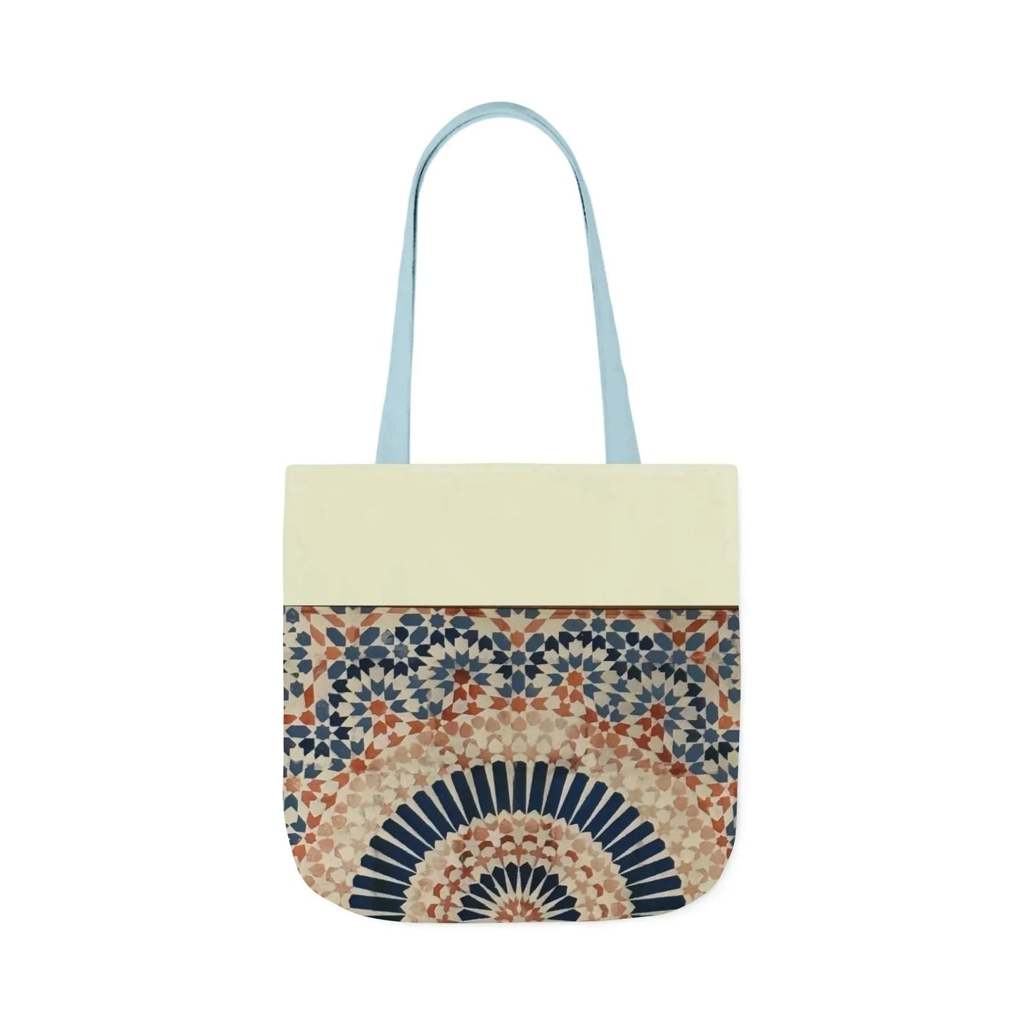 Moroccan Design Tote Bag, 3-Color Straps book cover