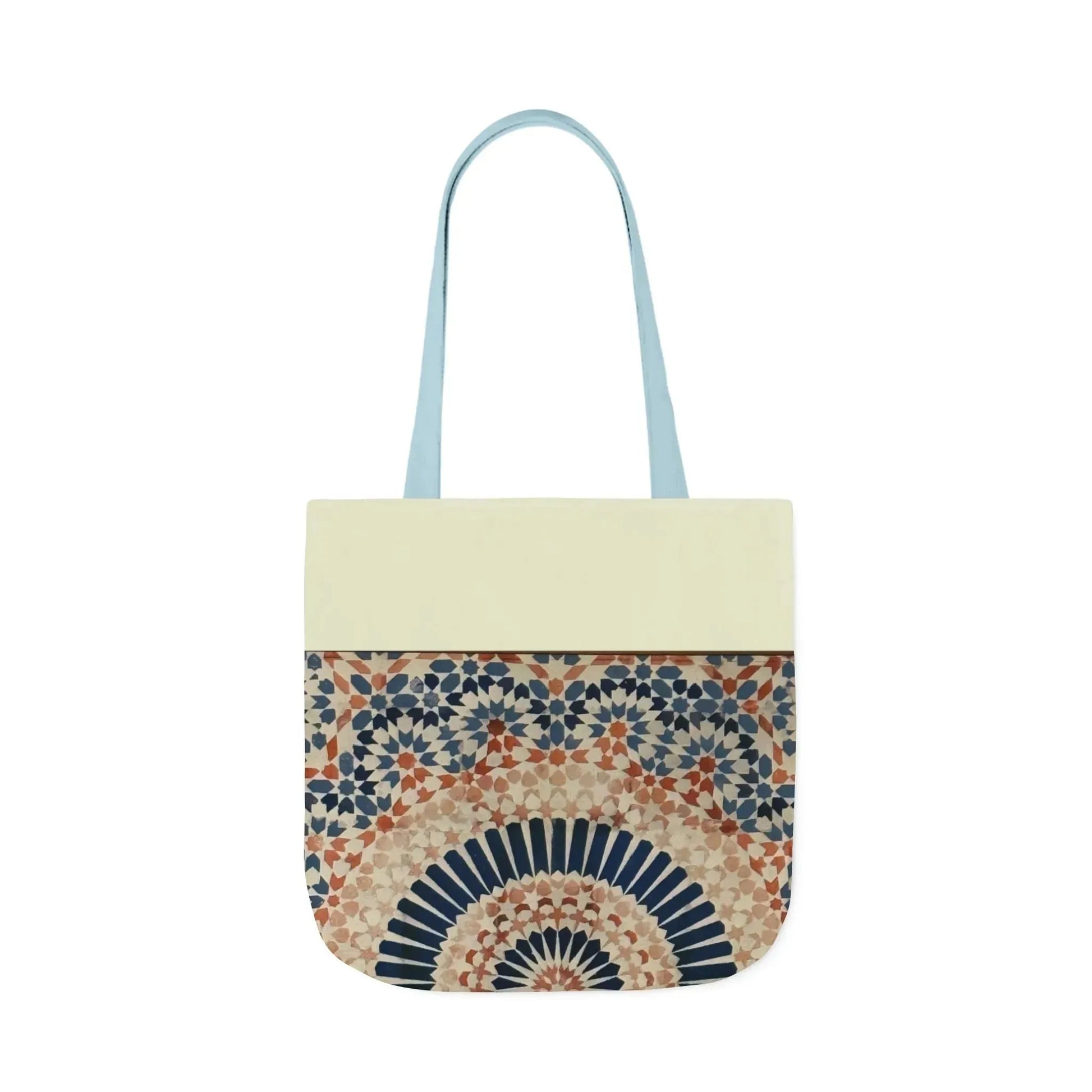 Moroccan Design Tote Bag, 3-Color Straps book cover
