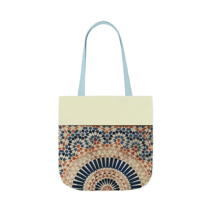 Moroccan Design Tote Bag, 3-Color Straps book cover