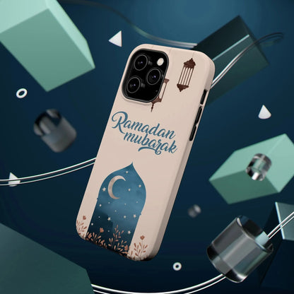 Ramadan Mubarak Design - Iphone Magnetic Tough Case book cover