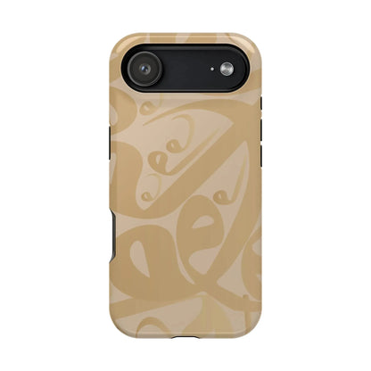 Waw " Design - Iphone Magnetic Tough Case book cover