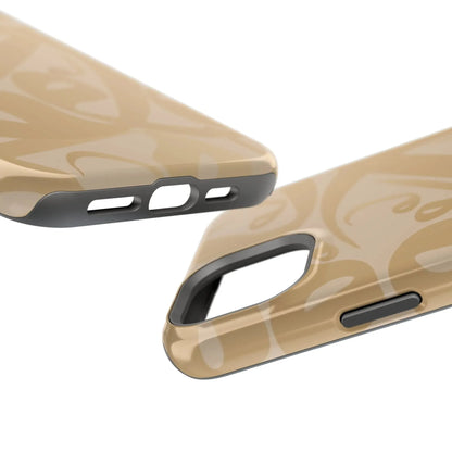 Waw " Design - Iphone Magnetic Tough Case book cover
