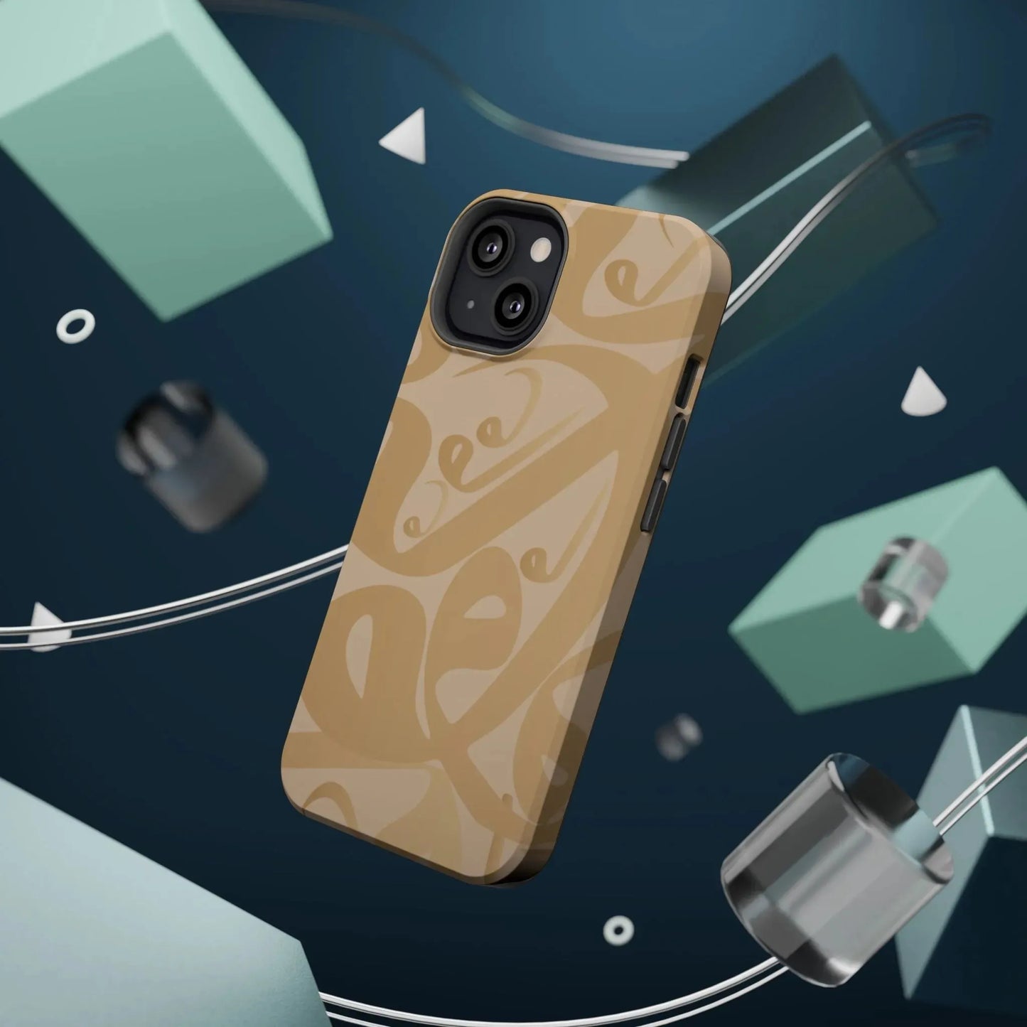 Waw " Design - Iphone Magnetic Tough Case book cover