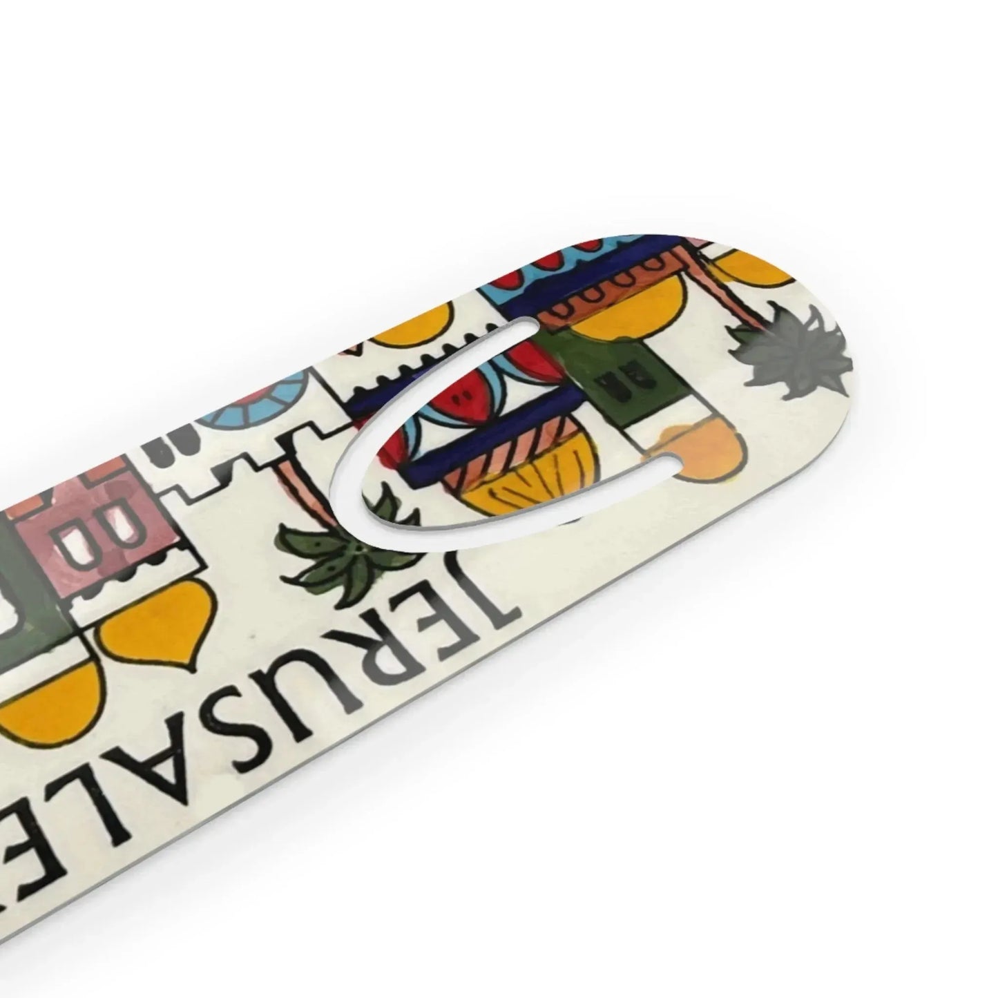 Jerusalem City Bookmark - Stylish Metal Page Holder book cover