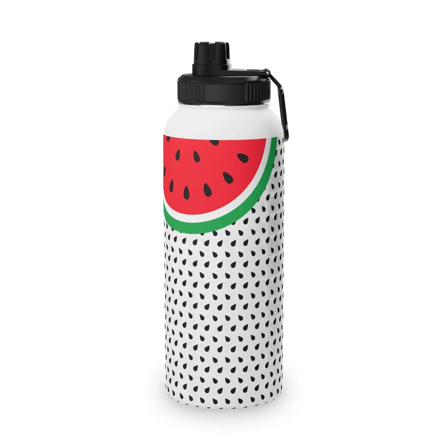 Watermelon Stylish Stainless Steel Water Bottle with Sports Lid book cover