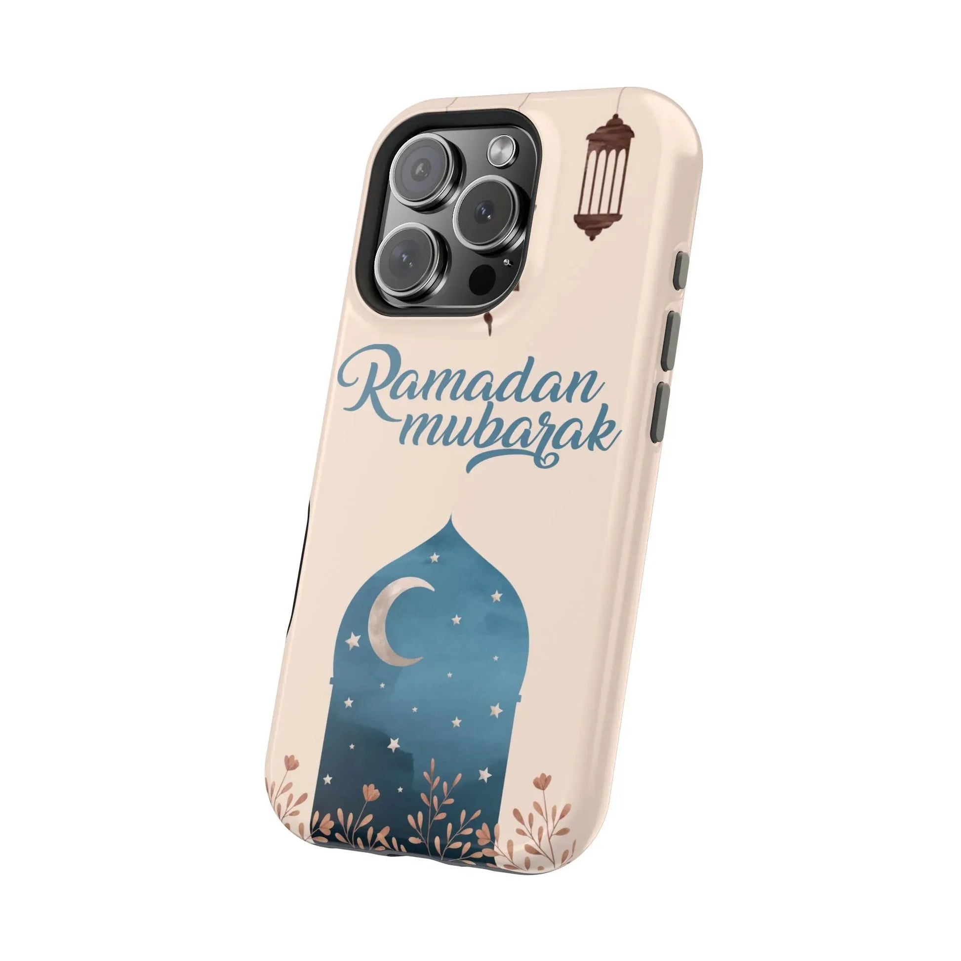 Ramadan Mubarak Design - Iphone Magnetic Tough Case book cover