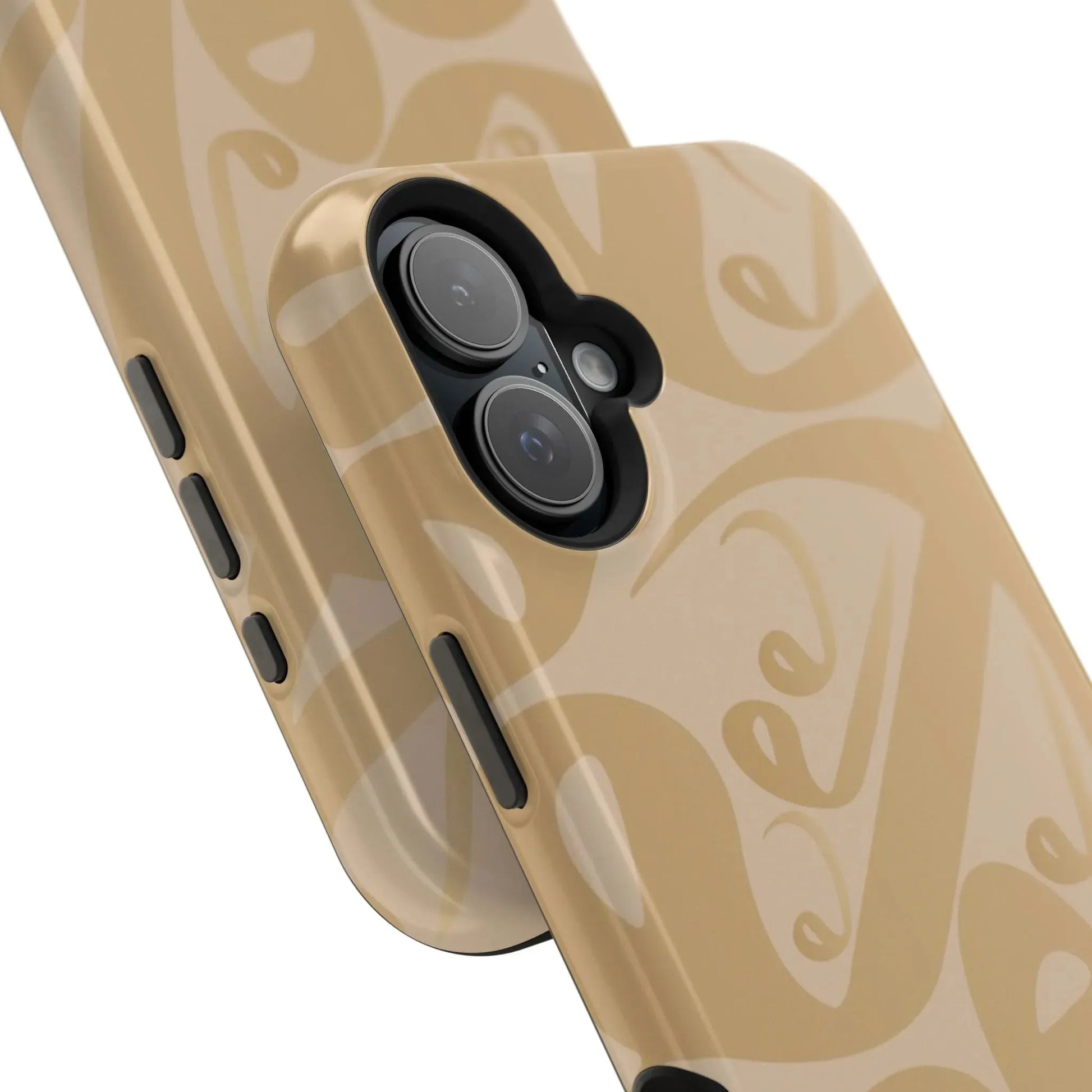 Waw " Design - Iphone Magnetic Tough Case book cover