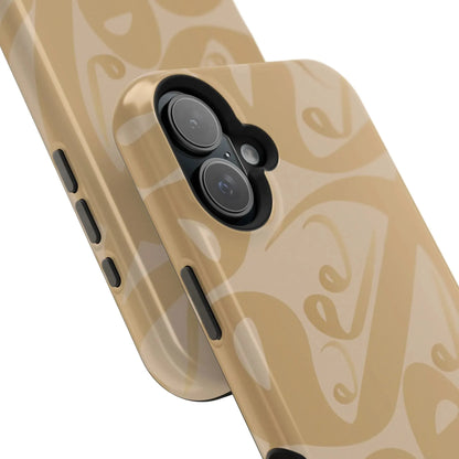 Waw " Design - Iphone Magnetic Tough Case book cover