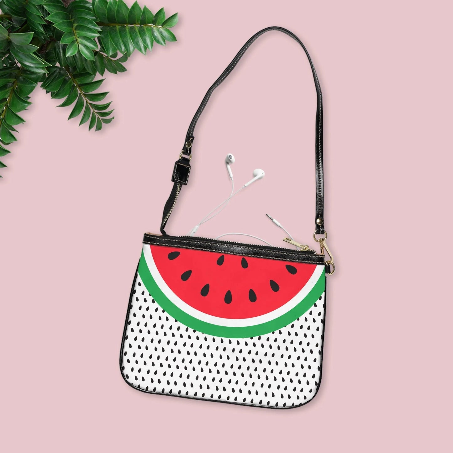 Watermelon Shoulder Bag - Small Leather Crossbody Purse book cover