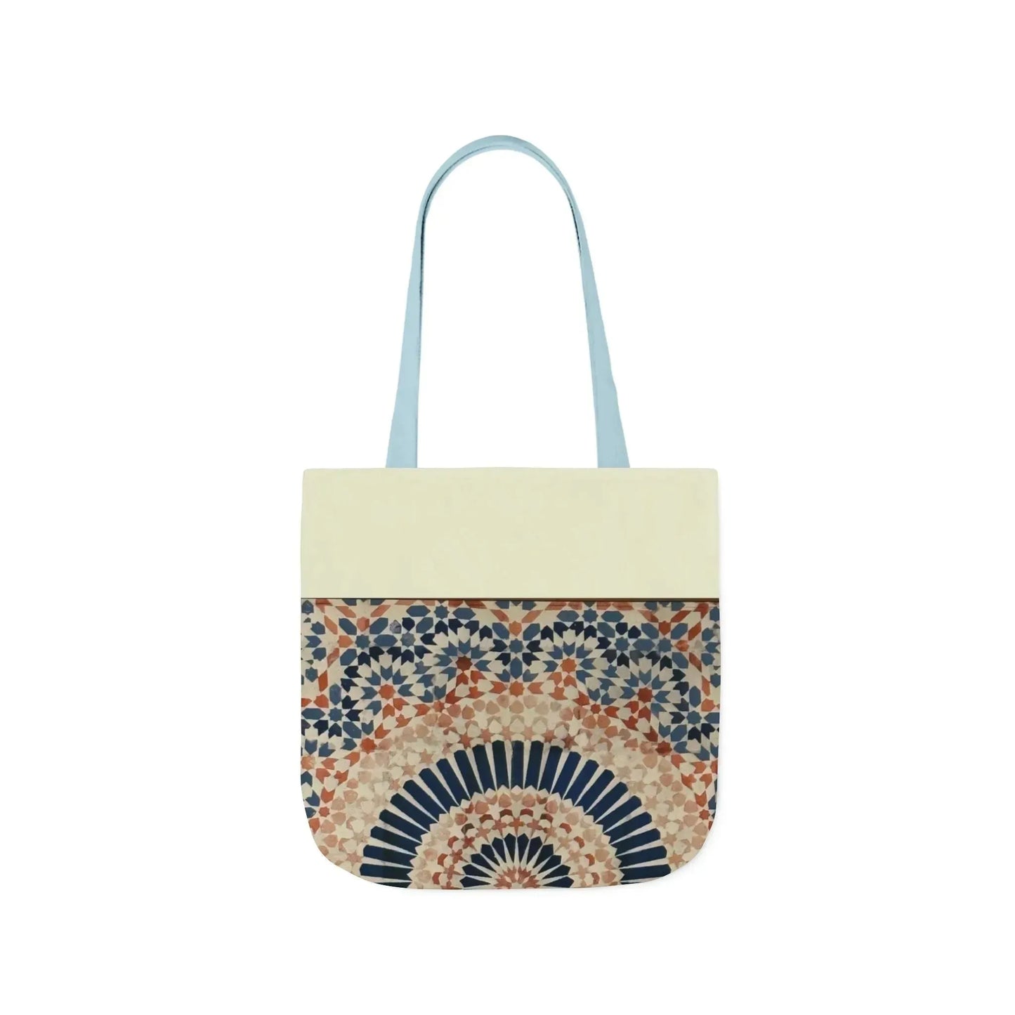 Moroccan Design Tote Bag, 3-Color Straps book cover