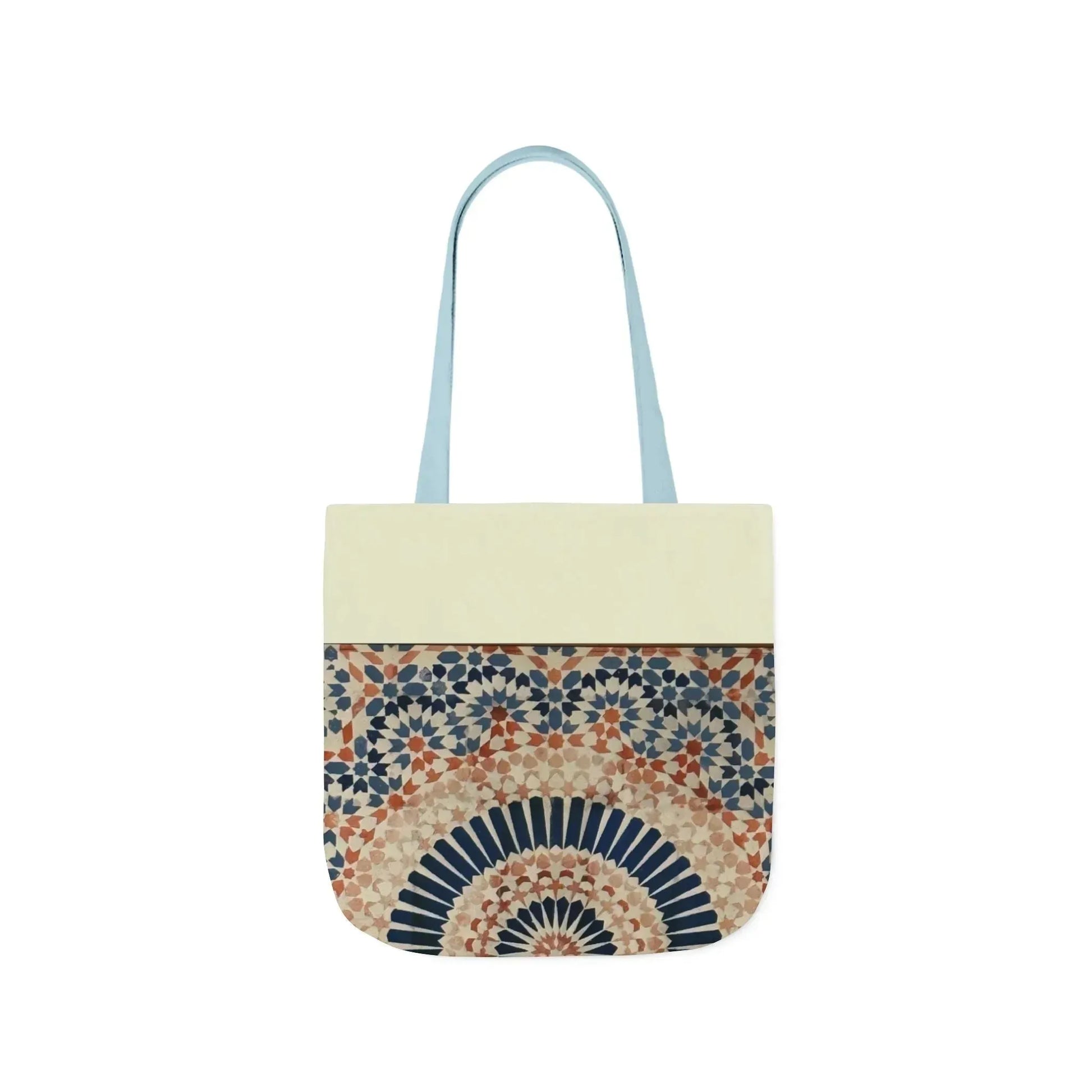 Moroccan Design Tote Bag, 3-Color Straps book cover