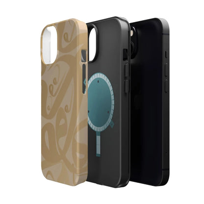 Waw " Design - Iphone Magnetic Tough Case book cover