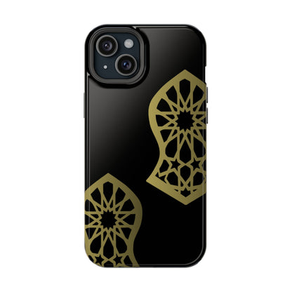 Grey and Gold Sandala Design Iphone Magnetic Tough Cases
