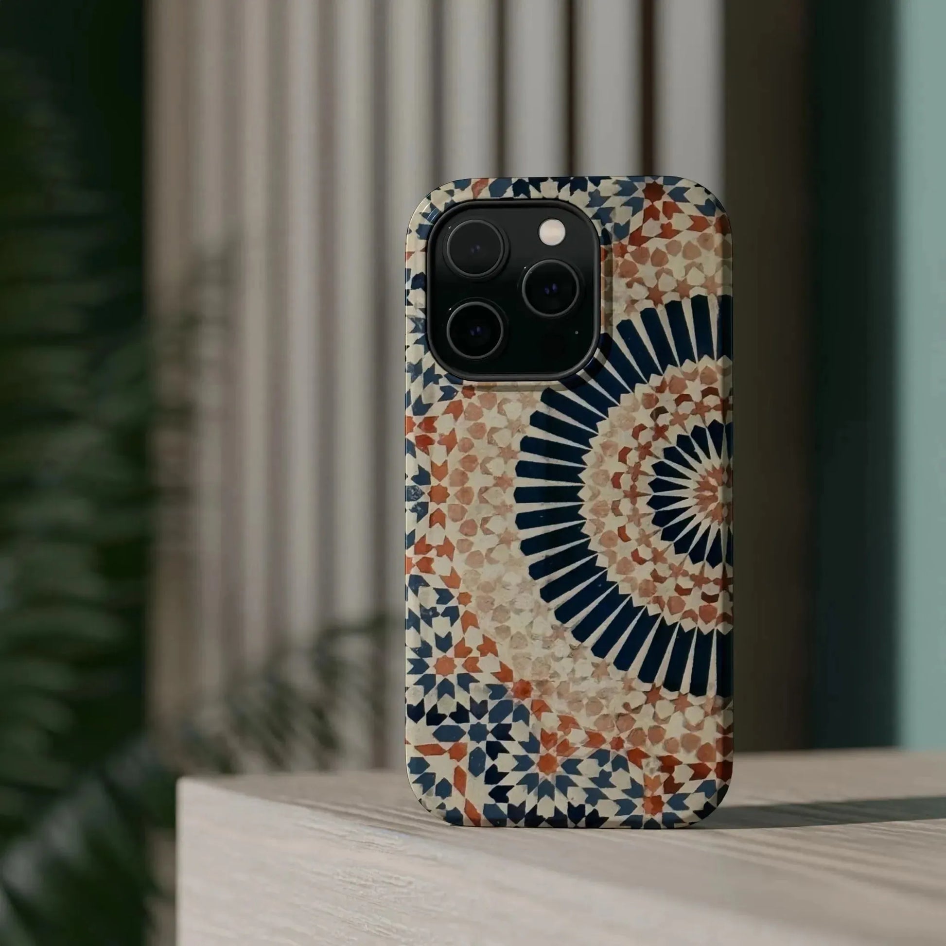 Moroccan Design Iphone Magnetic Tough Cases book cover