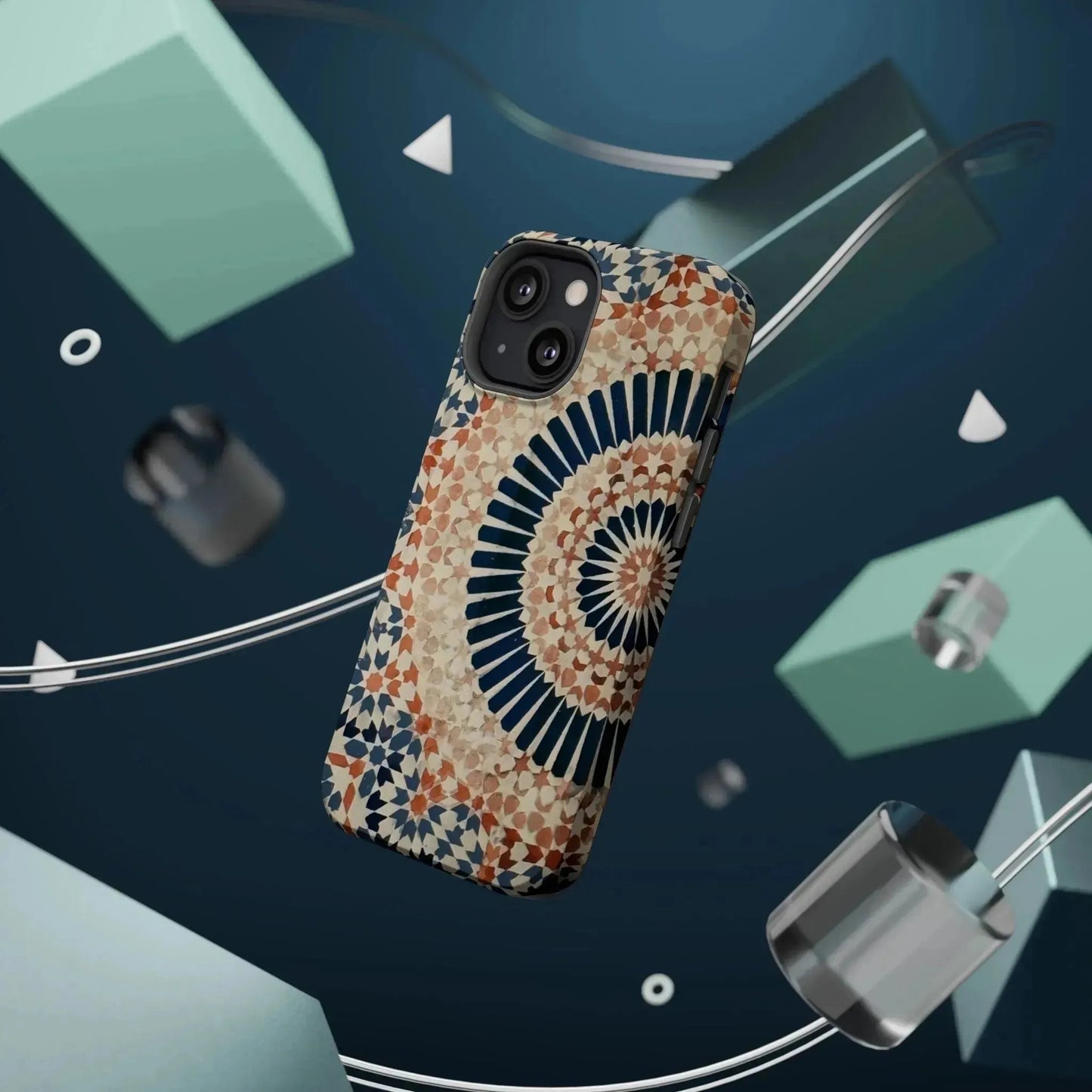Moroccan Design Iphone Magnetic Tough Cases book cover