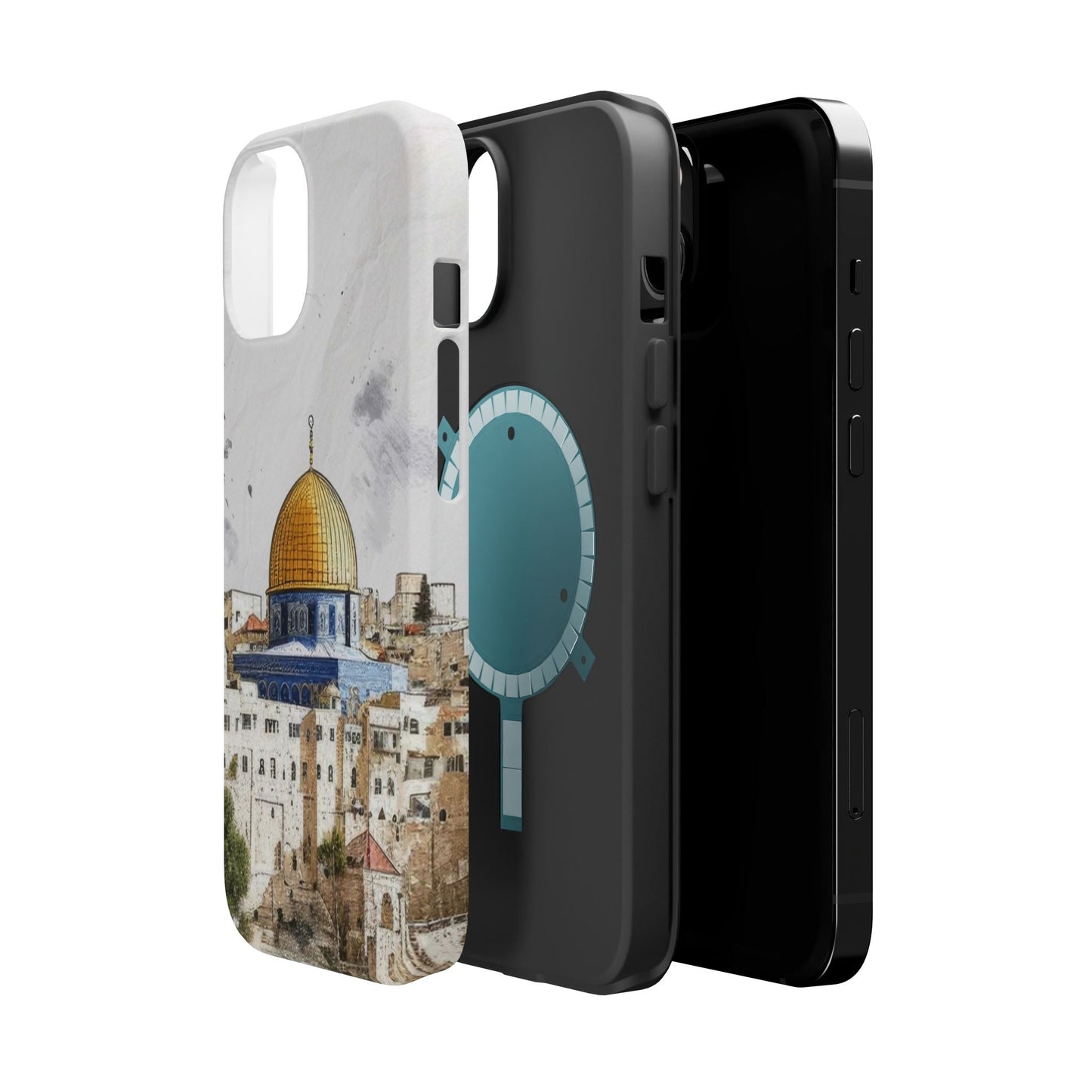Jerusalem City  2 Design Iphone Magnetic Tough Case