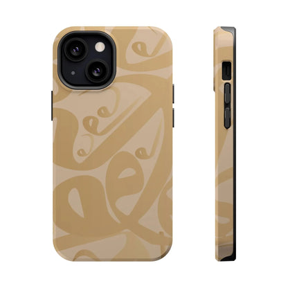 Waw " Design - Iphone Magnetic Tough Case book cover