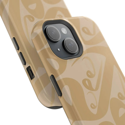 Waw " Design - Iphone Magnetic Tough Case book cover